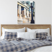 De pijlers van de macht, Washington DC Canvas Afdruk (Insitu (Slaapkamer))