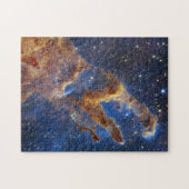 De pijlers van de schepping kijken als T-Rex Legpuzzel (Horizontaal)