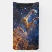 De pijlers van de schepping kijken als T-Rex Spandoek (Verticaal)