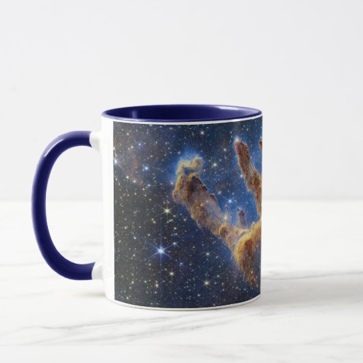 De pijlers van de schepping | NIRCam | JWST Mok (Links)