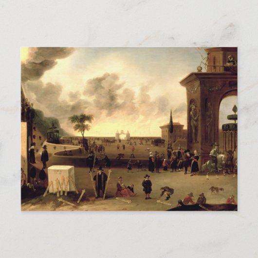 De pijlpoort naar de hemel briefkaart (Voorkant)