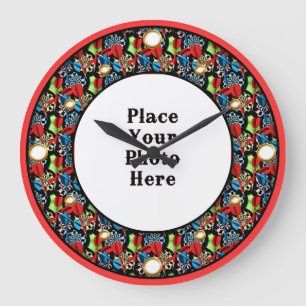 De pijltjes ontwerpen Uw Klok van de Muur van de