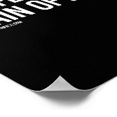 De pijn van discipline overlijden of de pijn poster (Hoek)