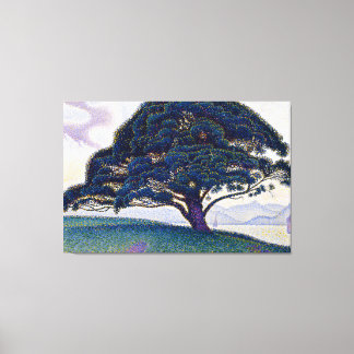 De pijnboom Bonaventure van Paul Signac Canvas Afdruk
