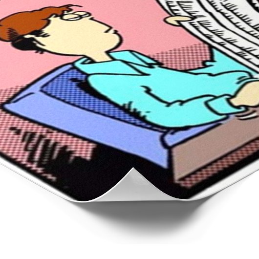 De pijpriem poster (Hoek)