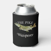 De pike Whisperer Donker Blikjeskoeler (Blikje Voorkant)