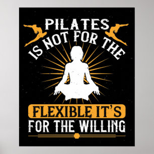 De piloot is niet flexibel poster