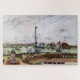De piloot steiger, Le Havre (1903) door C. Pissarr Legpuzzel