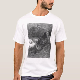 De piloot wijst t-shirt