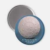 De Pimple Ball Magneet (Voorkant / Achterkant)