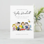 De pinda's | Aankondiging van Baby (Staand voorkant)