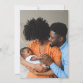 De pinda's | Aankondiging van Baby (Achterkant)