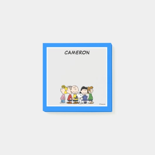 De pinda's gaan samen #F5926C Post-it® Notes (Voorkant)