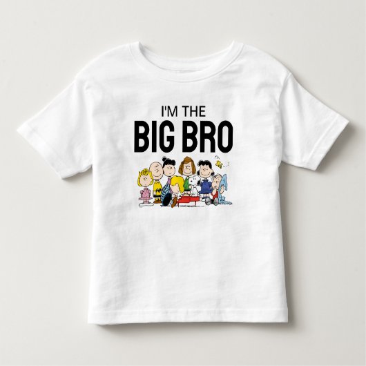 De pinda's | Ik ben de Big Brother Kinder Shirts (Voorkant)