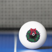 De Ping Pong 8 Balle Noël Roue (Filet)