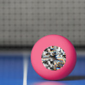 De Ping Pong Balle à bascule arc-en-ciel (Filet)