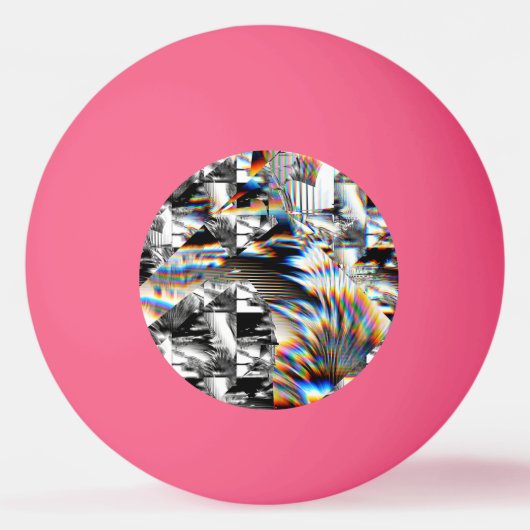 De Ping Pong Balle à bascule arc-en-ciel (Devant)