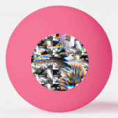 De Ping Pong Balle à bascule arc-en-ciel (Dos)