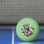 De Ping Pong Balle à bascule arc-en-ciel (Filet)