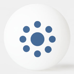 De Ping Pong Balle ping-pong  blanc/bleu   New Design  FRANCE