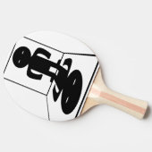 De Ping Pong Raquette sérieuse (Côté)