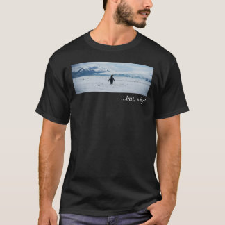 De pinguïn in het midden t-shirt