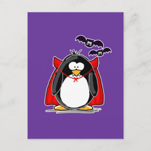 De Pinguïn van de vampier Briefkaart