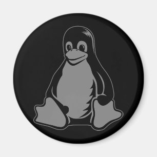 De Pinguïn van Tux - (Linux, Open Source, Magneet
