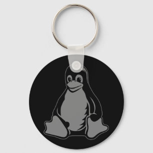 De Pinguïn van Tux - (Linux, Open Source, Sleutelhanger