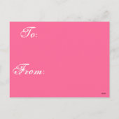 De Pinguïn van Valentijn Feestdagenkaart (Achterkant)