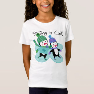 De pinguïnen die is Koel schaatsen T-shirt