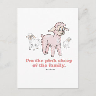 DE PINKBEELDING BRIEFKAART