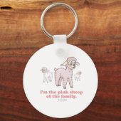 DE PINKBEELDING SLEUTELHANGER (Voorkant)