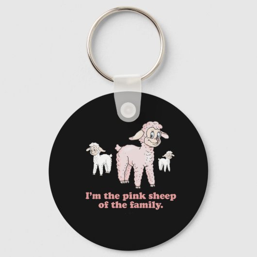 DE PINKBEELDING SLEUTELHANGER (Voorkant)
