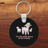DE PINKBEELDING SLEUTELHANGER (Voorkant)