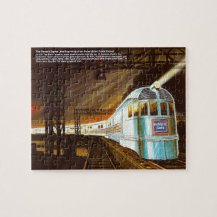 De Pioneer Zephyr 1934 Puzzle Legpuzzel