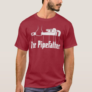 De Pipefather Grappige loodgieter Gift T-shirt
