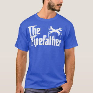 De Pipefather T Funny Loodgieter Beroep Mannen T-shirt