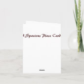 De piraat dankt u bedankkaart (Achterkant)