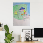 De piraat. poster (Thuiskantoor)