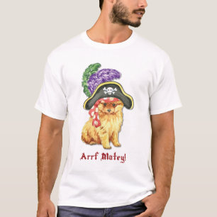 De Piraat van Pomeranian T-shirt