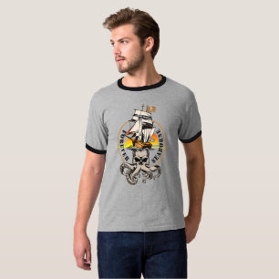 De Piraat van Seaborne Heren Ringer T-shirt