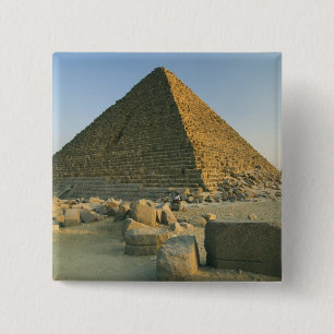De piramides van Giza, die bijna 5000 2 Vierkante Button 5,1 Cm