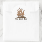 De Pirate bay logo sticker (Tas)