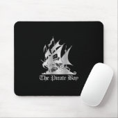 De Pirate Bay Silver Logo Muismat (Met muis)