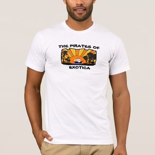 DE PIRATEN VAN EXOTICA T-SHIRT (Voorkant)