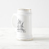 De piratenbaai bierpul (Voorkant links)