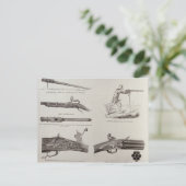 De Pistool en haar ontwikkeling Briefkaart (Staand voorkant)