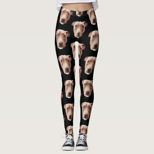 DE PIT BULL DOG leggings (Voorkant)