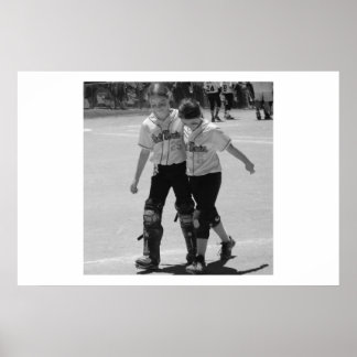 De Pitcher en haar Catcher Poster